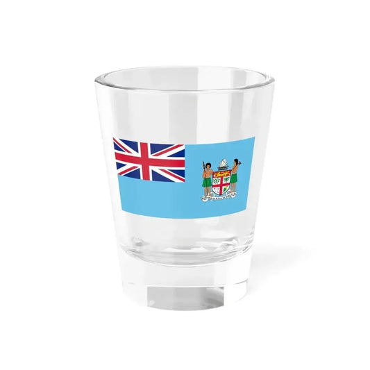 Flag of Fiji 2005 proposal (Fiji) Shot Glass 1.5oz 1.5oz - Go Mug Yourself