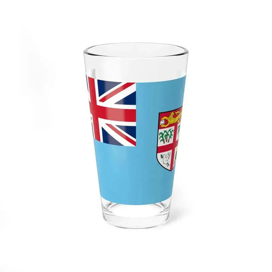Flag of Fiji 3-2 (Fiji) Pint Glass 16oz 16oz - Go Mug Yourself