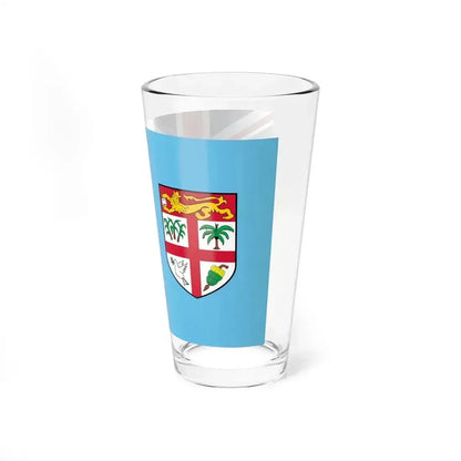 Flag of Fiji 3-2 (Fiji) Pint Glass 16oz - Go Mug Yourself