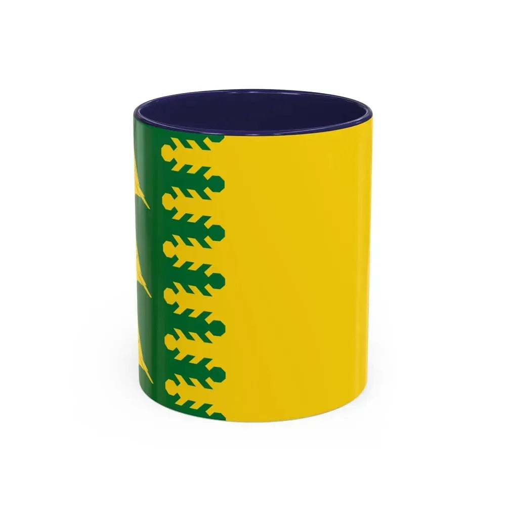 Flag of Finchfield UK - Accent Coffee Mug 11oz Navy - Go Mug Yourself