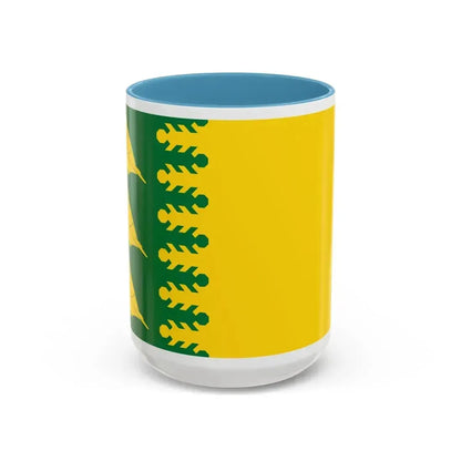 Flag of Finchfield UK - Accent Coffee Mug 15oz Light Blue - Go Mug Yourself