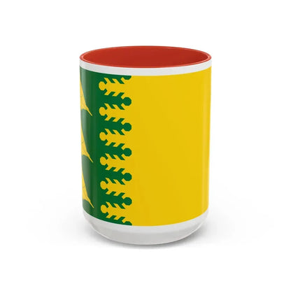 Flag of Finchfield UK - Accent Coffee Mug 15oz Red - Go Mug Yourself