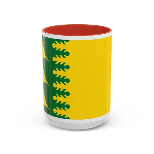 Flag of Finchfield UK - Accent Coffee Mug 15oz Red - Go Mug Yourself