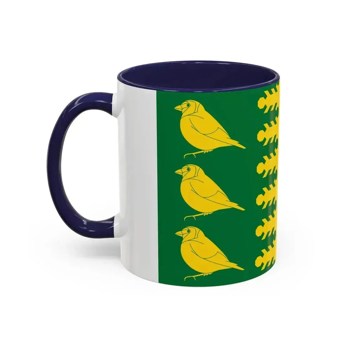 Flag of Finchfield UK - Accent Coffee Mug - Go Mug Yourself