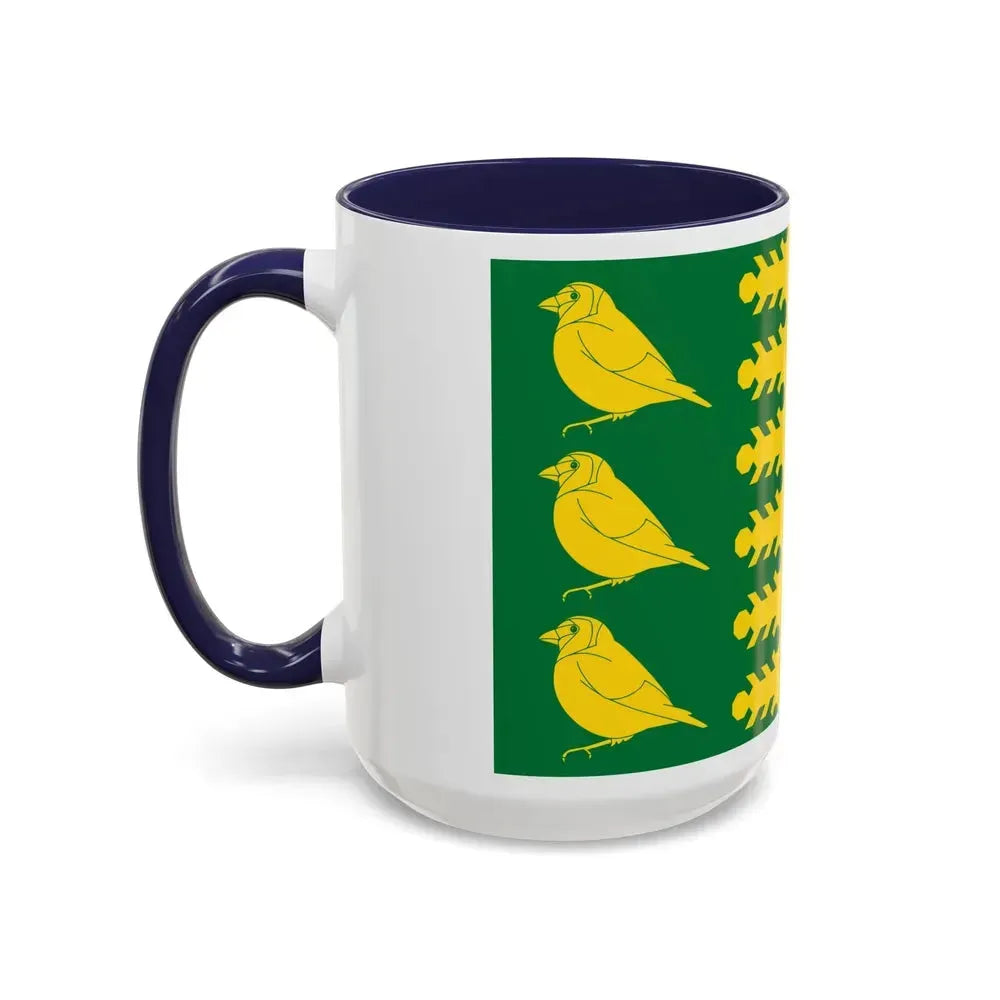 Flag of Finchfield UK - Accent Coffee Mug - Go Mug Yourself