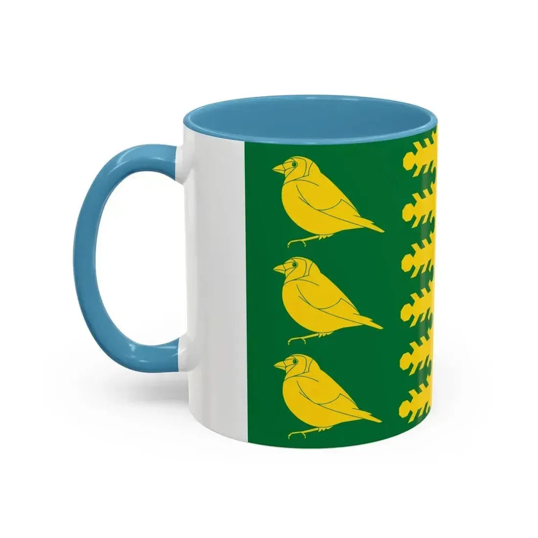 Flag of Finchfield UK - Accent Coffee Mug - Go Mug Yourself