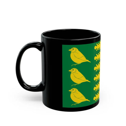 Flag of Finchfield UK - Black Coffee Mug-Go Mug Yourself