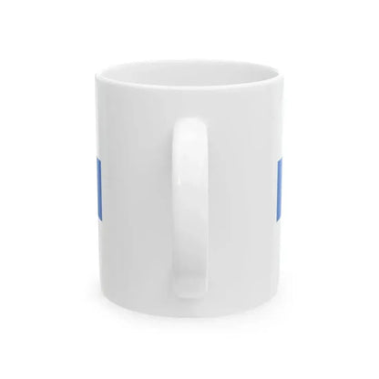 Flag of Finland 1918 (Finland) White Coffee Mug - Go Mug Yourself
