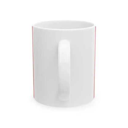 Flag of Finland 1918 state (Finland) White Coffee Mug - Go Mug Yourself