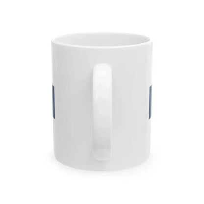 Flag of Finland state (Finland) White Coffee Mug - Go Mug Yourself