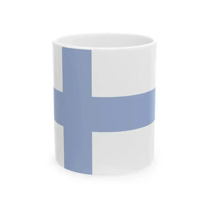 Flag of Finland WFB 2000 (Finland) White Coffee Mug 11oz - Go Mug Yourself