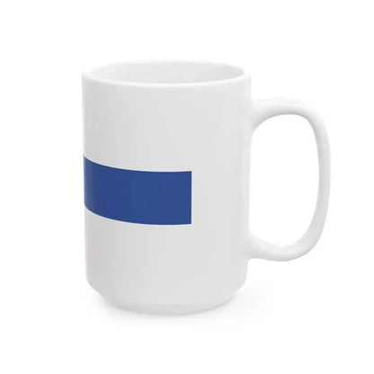Flag of Finland WFB 2004 (Finland) White Coffee Mug - Go Mug Yourself