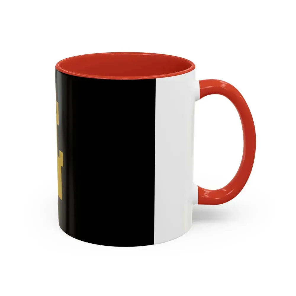 Flag of Finnmark Norway - Accent Coffee Mug - Go Mug Yourself