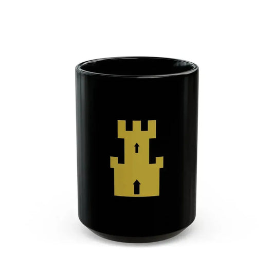 Flag of Finnmark Norway - Black Coffee Mug 15oz - Go Mug Yourself