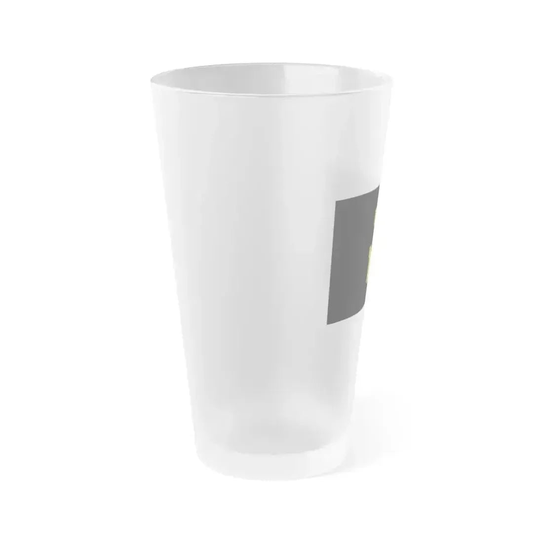 Flag of Finnmark Norway - Frosted Pint Glass 16oz - Go Mug Yourself