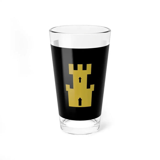 Flag of Finnmark Norway - Pint Glass 16oz 16oz - Go Mug Yourself