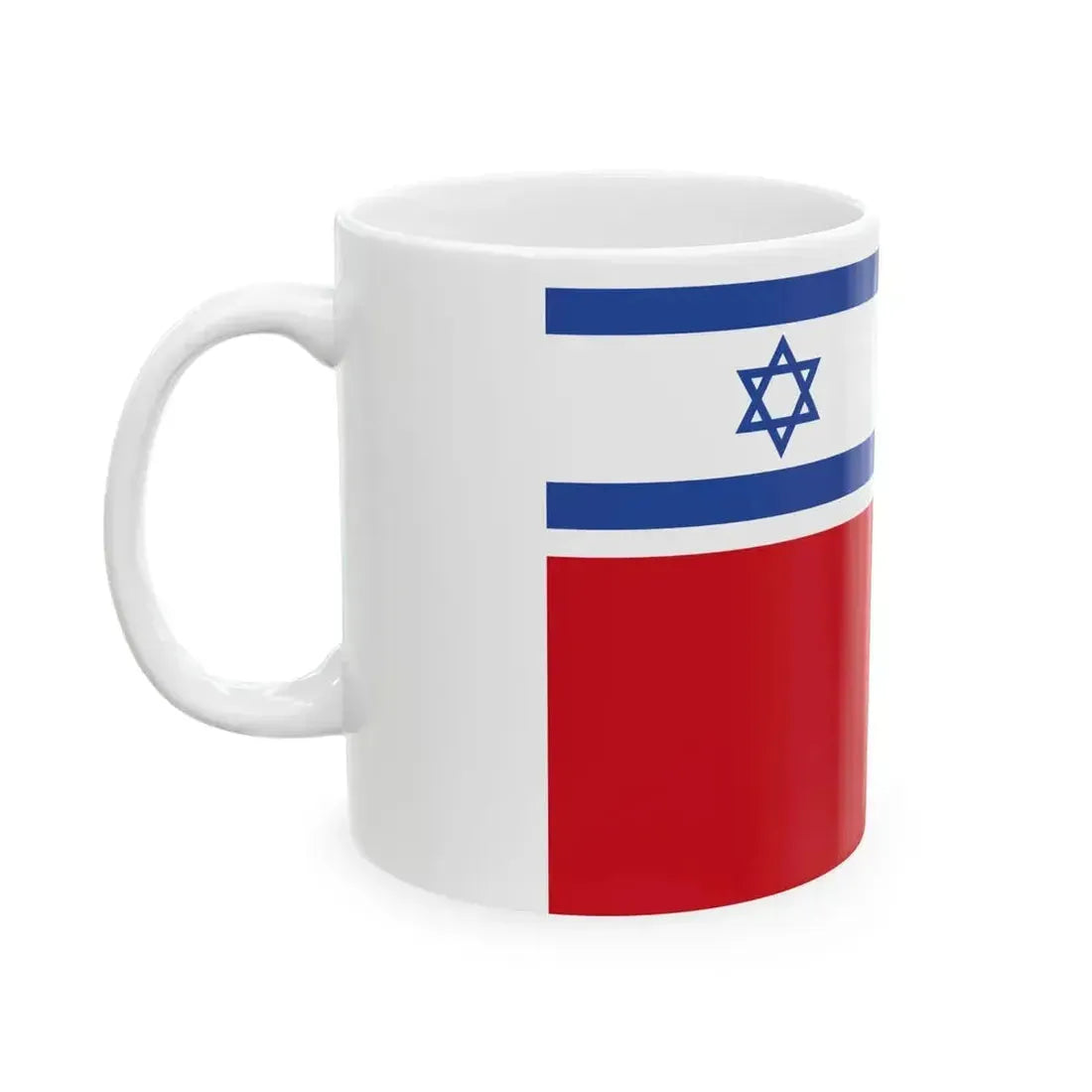 Flag of FireDep Chief of Staff (Israel) White Coffee Mug - Go Mug Yourself