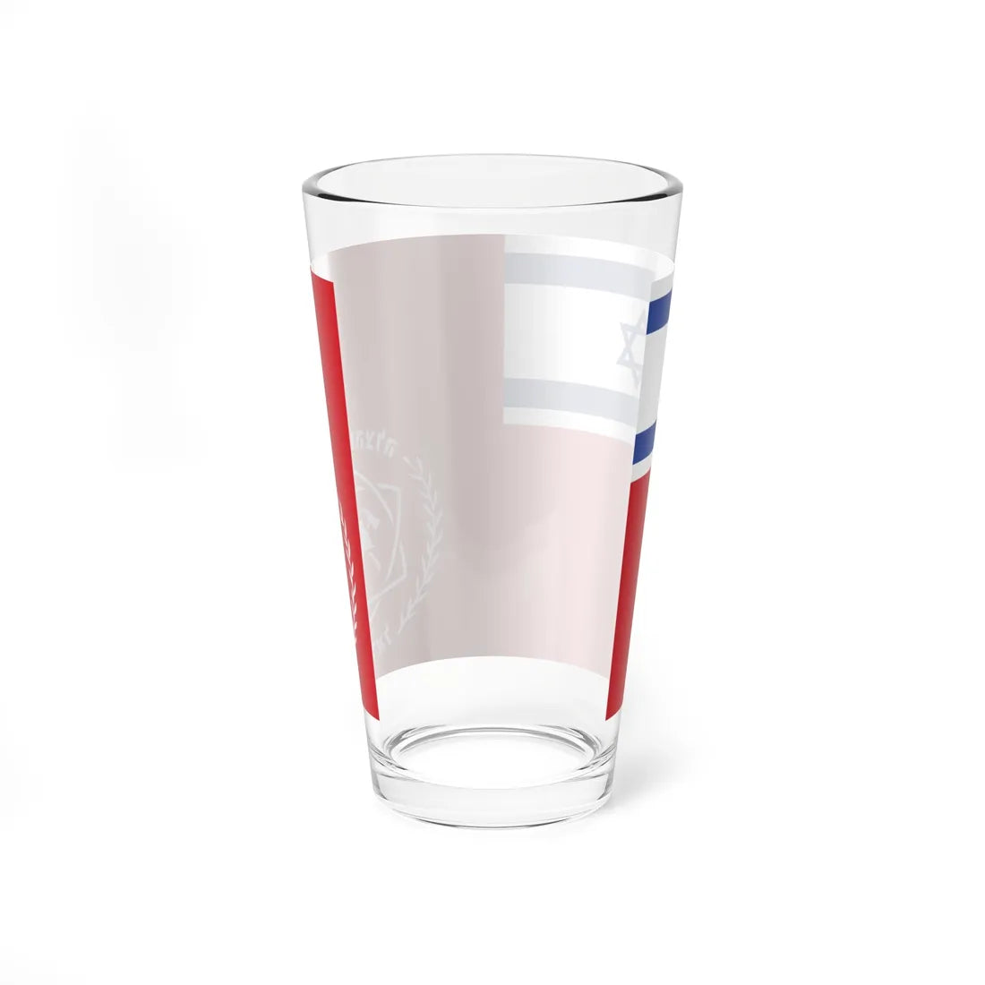 Flag of FireDep Chief of Staff-New (Israel) Pint Glass 16oz - Go Mug Yourself