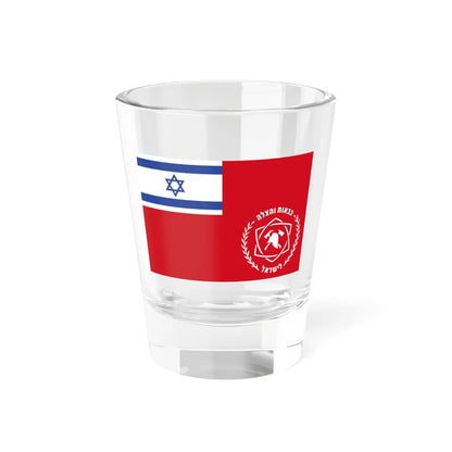 Flag of FireDep Chief of Staff-New (Israel) Shot Glass 1.5oz 1.5oz - Go Mug Yourself