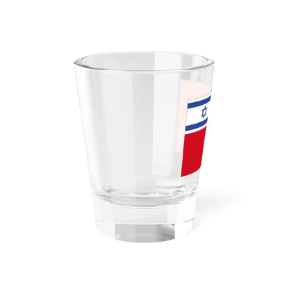 Flag of FireDep Chief of Staff-New (Israel) Shot Glass 1.5oz - Go Mug Yourself