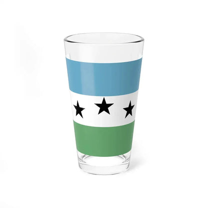 Flag of Firestone, Colorado - Pint Glass 16oz 16oz - Go Mug Yourself
