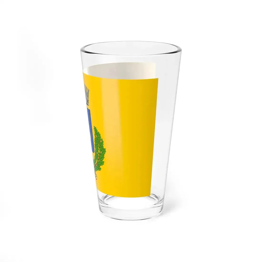 Flag of Fiscaglia (Italy) Pint Glass 16oz - Go Mug Yourself