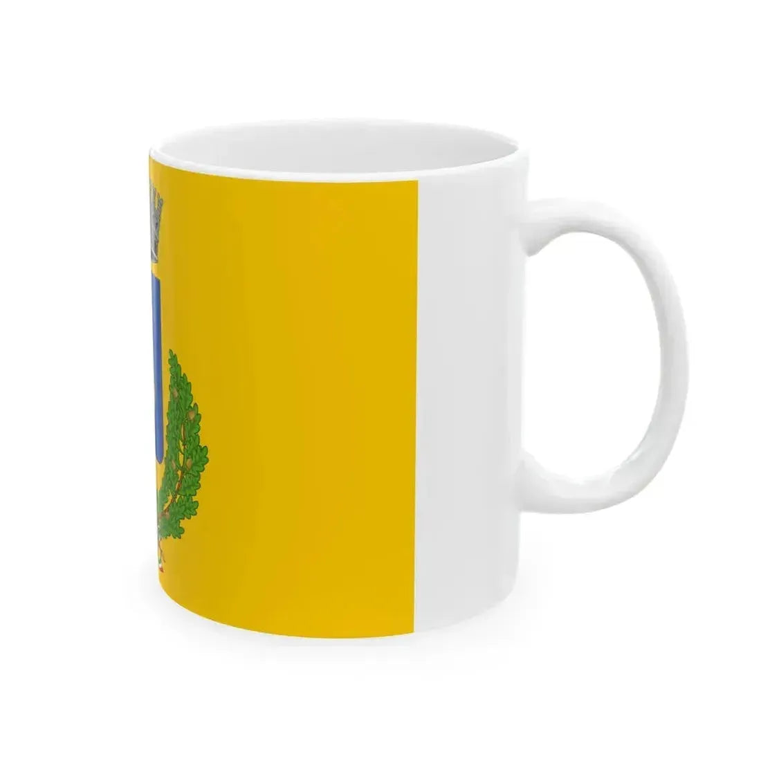 Flag of Fiscaglia (Italy) White Coffee Mug - Go Mug Yourself