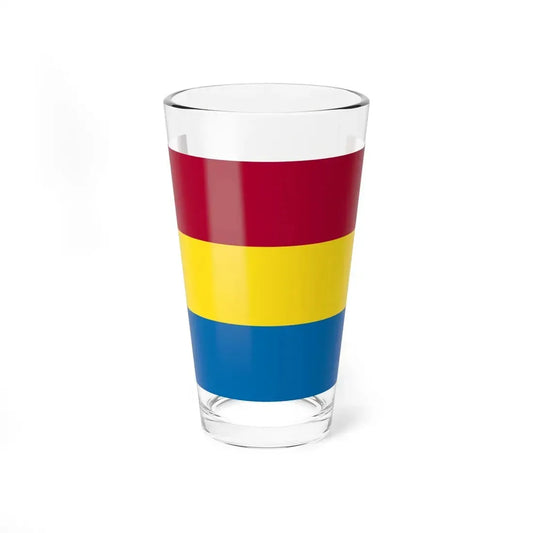 Flag of Fiume 1924-1945 (Italy) Pint Glass 16oz 16oz - Go Mug Yourself