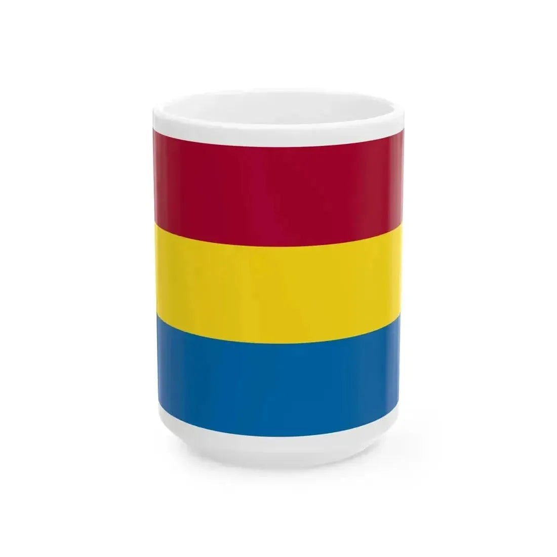 Flag of Fiume 1924-1945 (Italy) White Coffee Mug 15oz - Go Mug Yourself