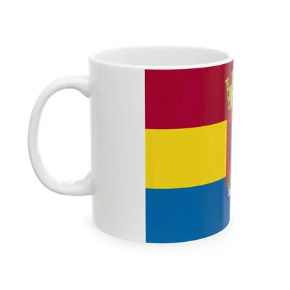 Flag of Fiume 1924-1945 Variant (Italy) White Coffee Mug - Go Mug Yourself