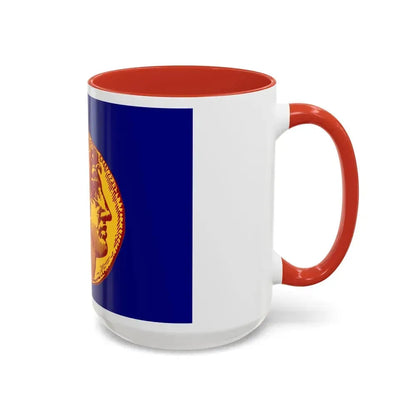 Flag of Flag of Thessaloniki Greece - Accent Coffee Mug - Go Mug Yourself
