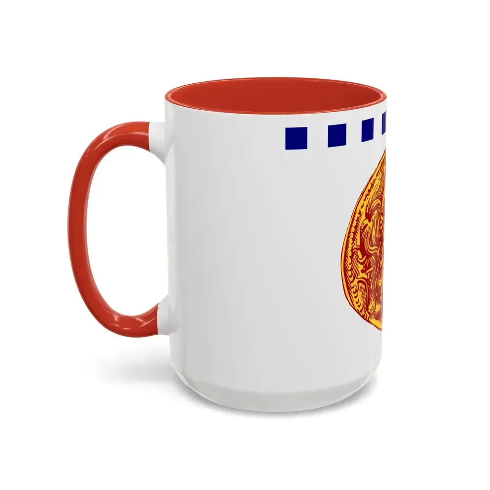 Flag of Flag of Thessaloniki Greece - Accent Coffee Mug - Go Mug Yourself