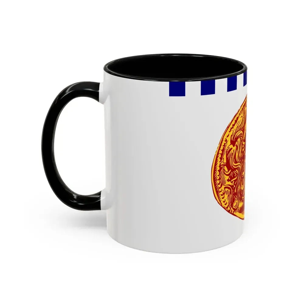 Flag of Flag of Thessaloniki Greece - Accent Coffee Mug - Go Mug Yourself