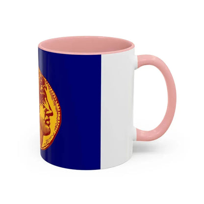 Flag of Flag of Thessaloniki Greece - Accent Coffee Mug - Go Mug Yourself