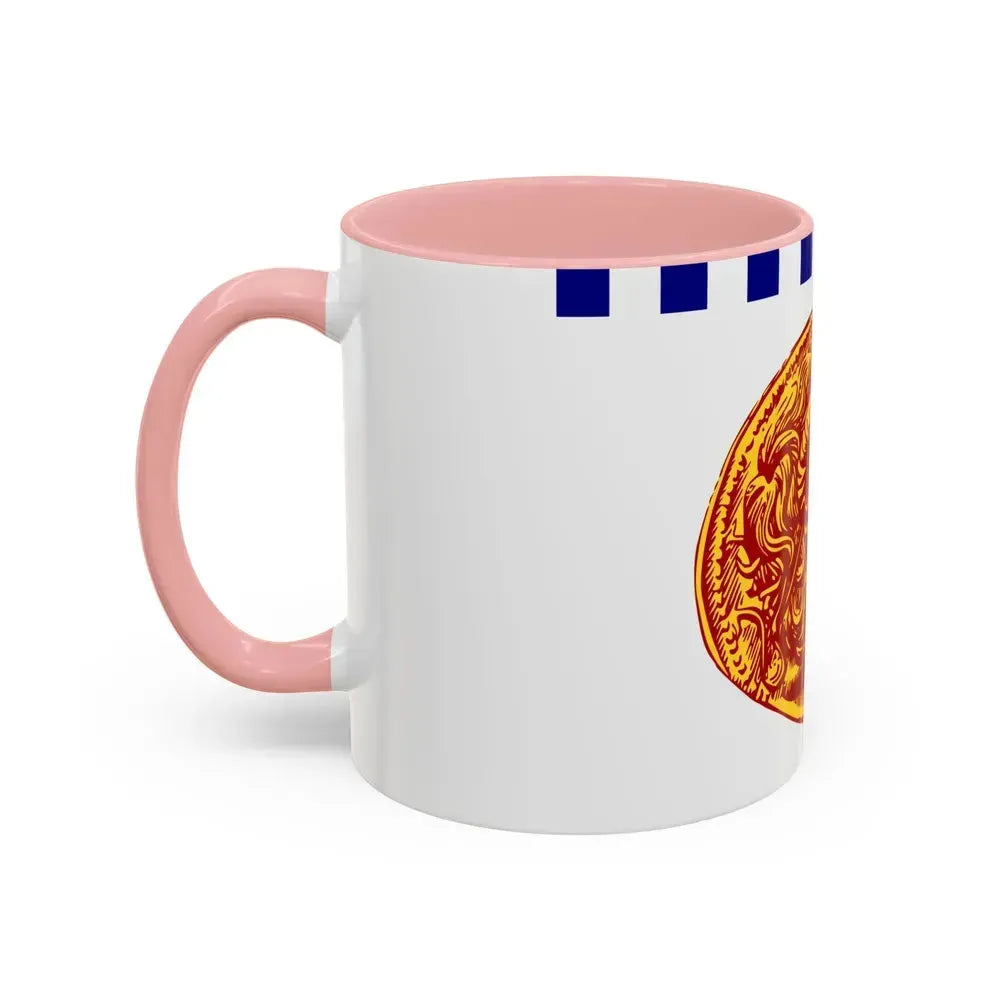 Flag of Flag of Thessaloniki Greece - Accent Coffee Mug - Go Mug Yourself