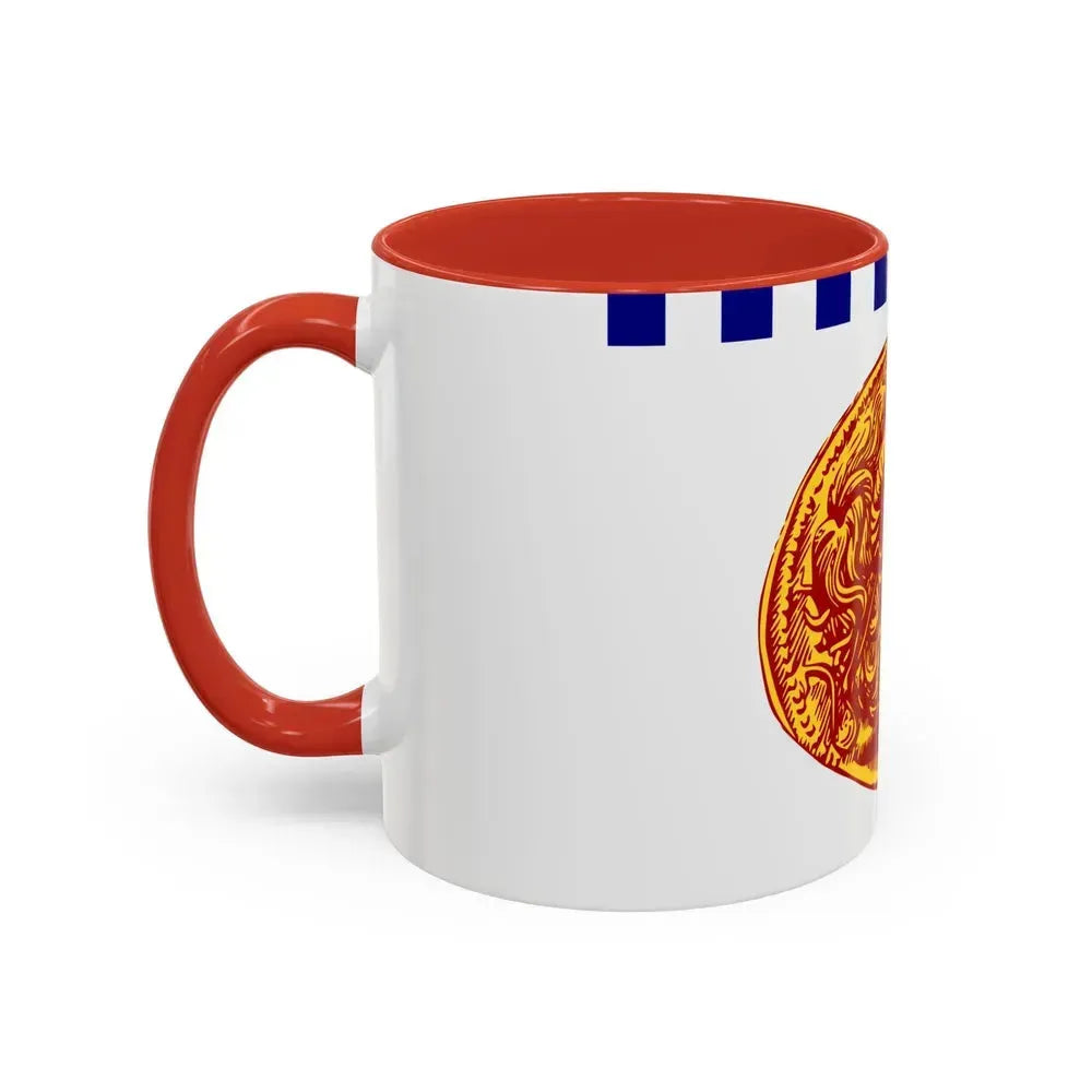 Flag of Flag of Thessaloniki Greece - Accent Coffee Mug - Go Mug Yourself