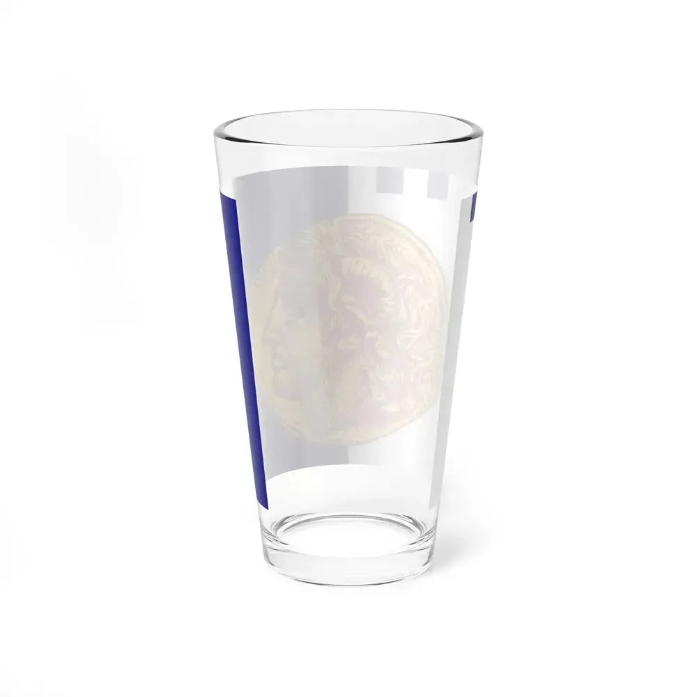 Flag of Flag of Thessaloniki Greece - Pint Glass 16oz - Go Mug Yourself