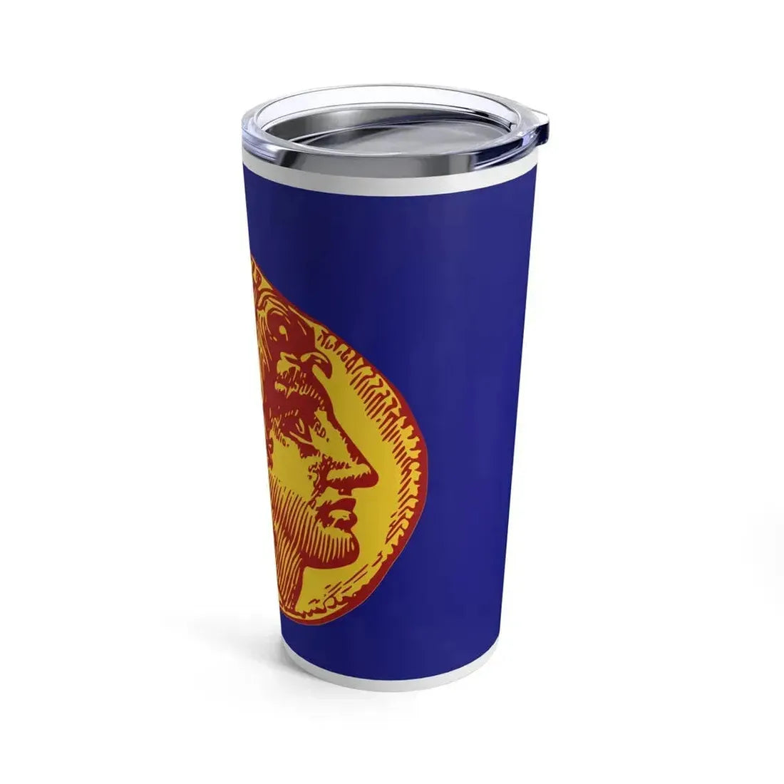 Flag of Flag of Thessaloniki Greece - Tumbler 20oz - Go Mug Yourself