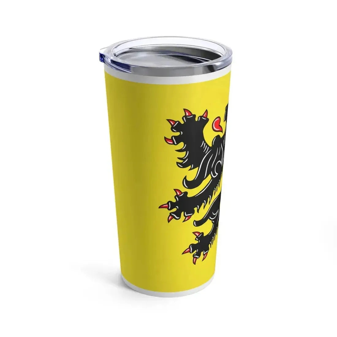 Flag of Flanders the Flemish Community and the Flemish Region Belgium - Tumbler 20oz - Go Mug Yourself