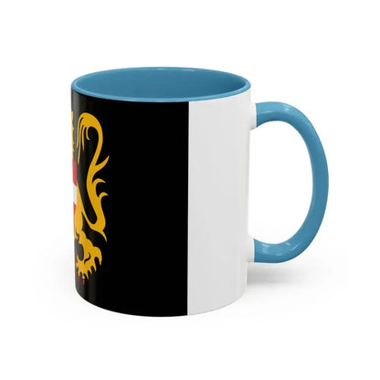 Flag of Flemish Brabant Belgium - Accent Coffee Mug - Go Mug Yourself