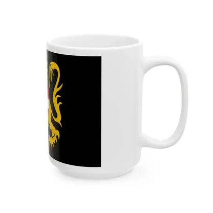 Flag of Flemish Brabant Belgium - White Coffee Mug - Go Mug Yourself