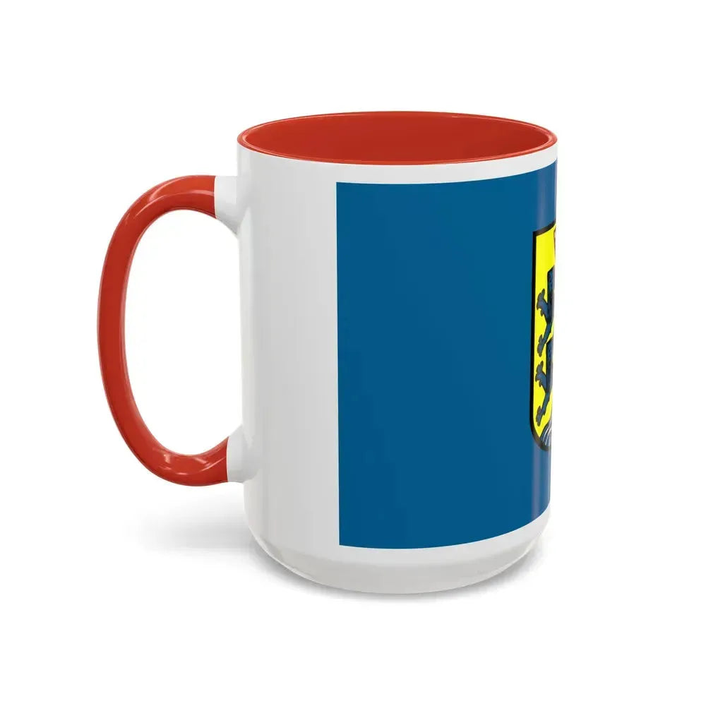 Flag of Flensburg Germany - Accent Coffee Mug - Go Mug Yourself