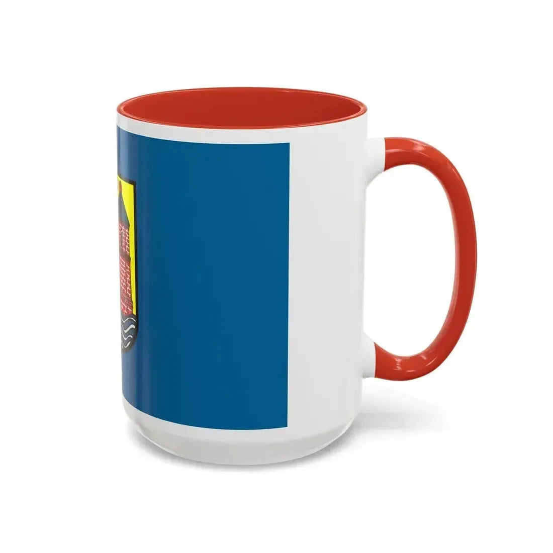 Flag of Flensburg Germany - Accent Coffee Mug - Go Mug Yourself