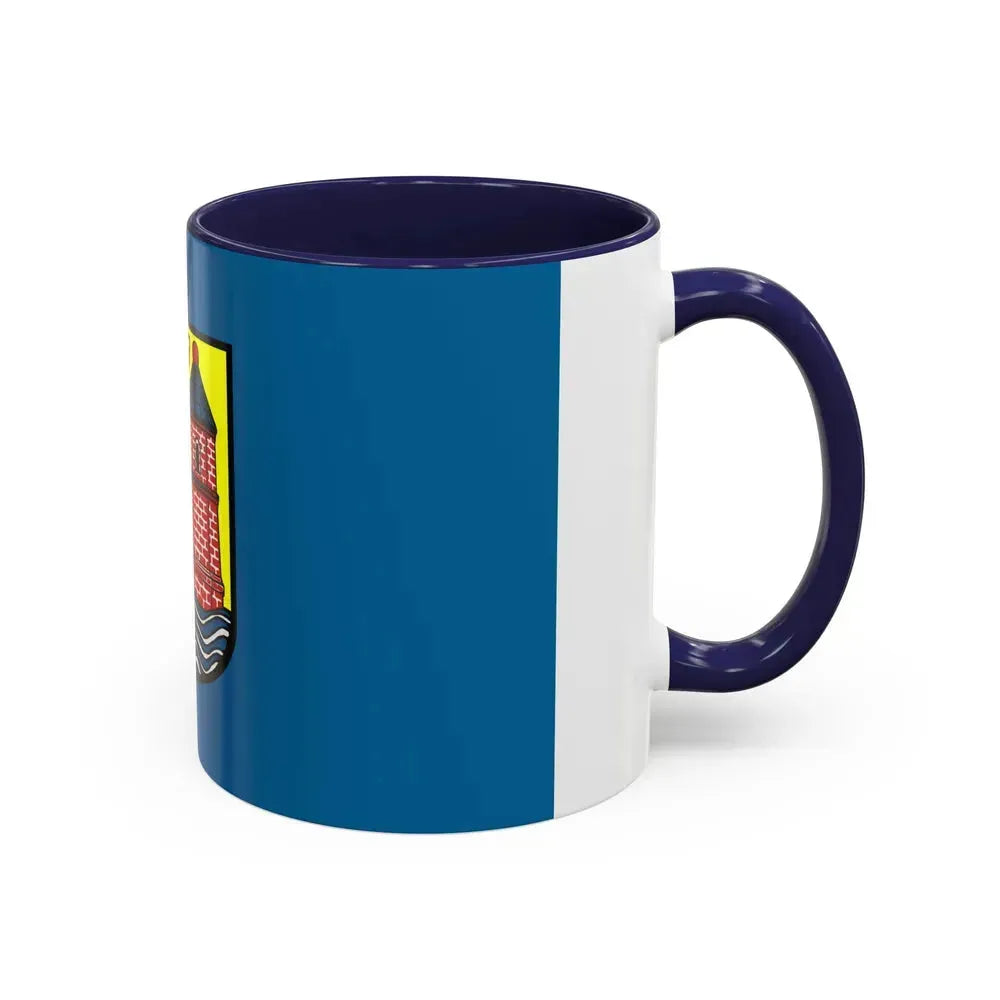 Flag of Flensburg Germany - Accent Coffee Mug - Go Mug Yourself