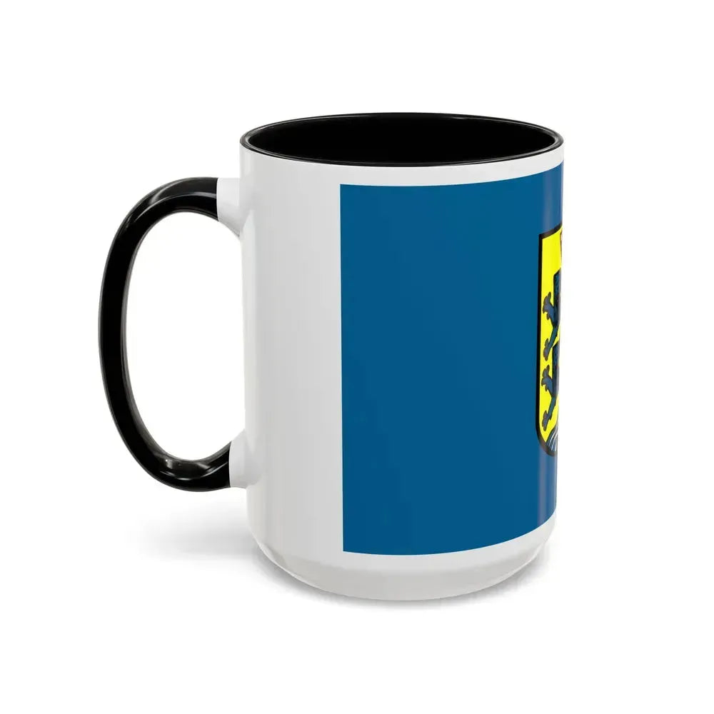 Flag of Flensburg Germany - Accent Coffee Mug - Go Mug Yourself