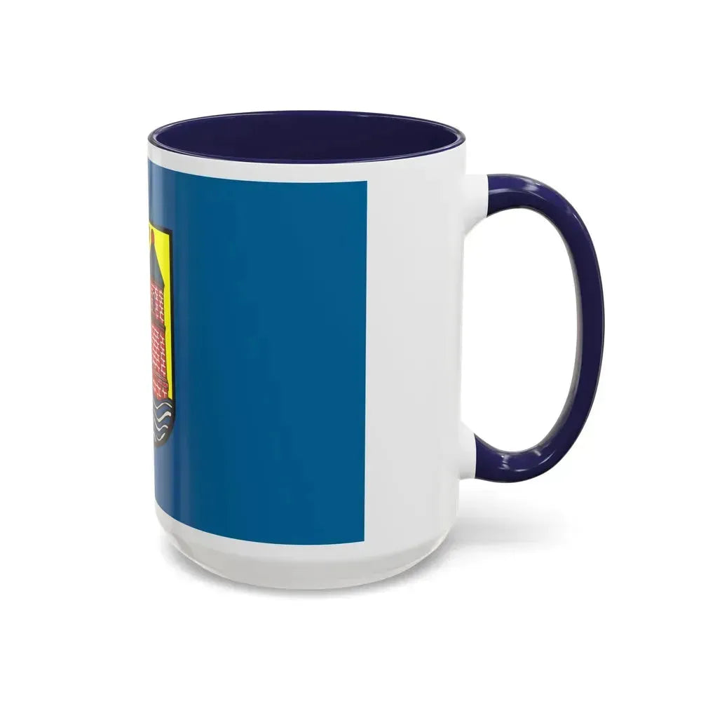 Flag of Flensburg Germany - Accent Coffee Mug - Go Mug Yourself