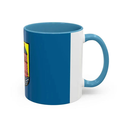 Flag of Flensburg Germany - Accent Coffee Mug - Go Mug Yourself
