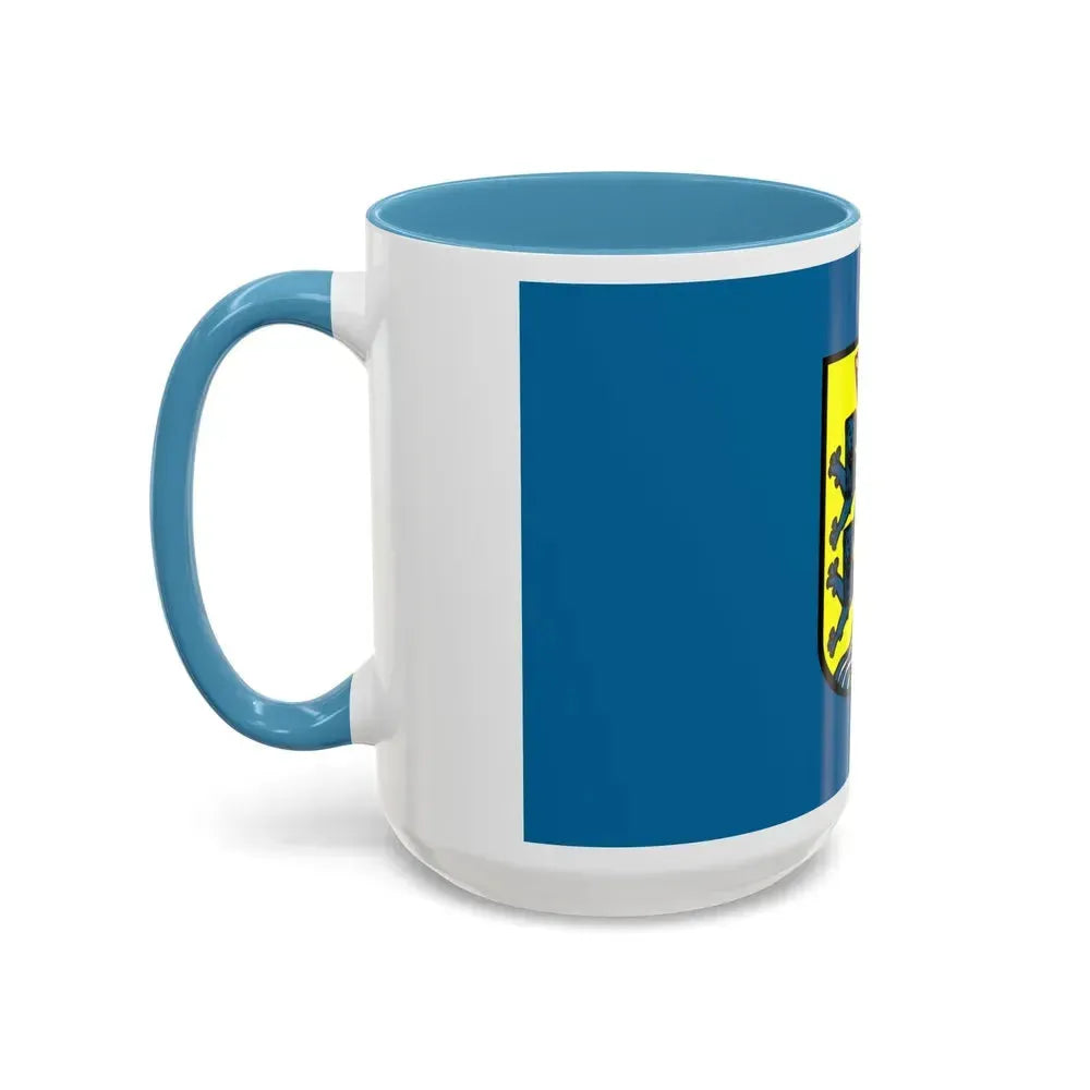 Flag of Flensburg Germany - Accent Coffee Mug - Go Mug Yourself