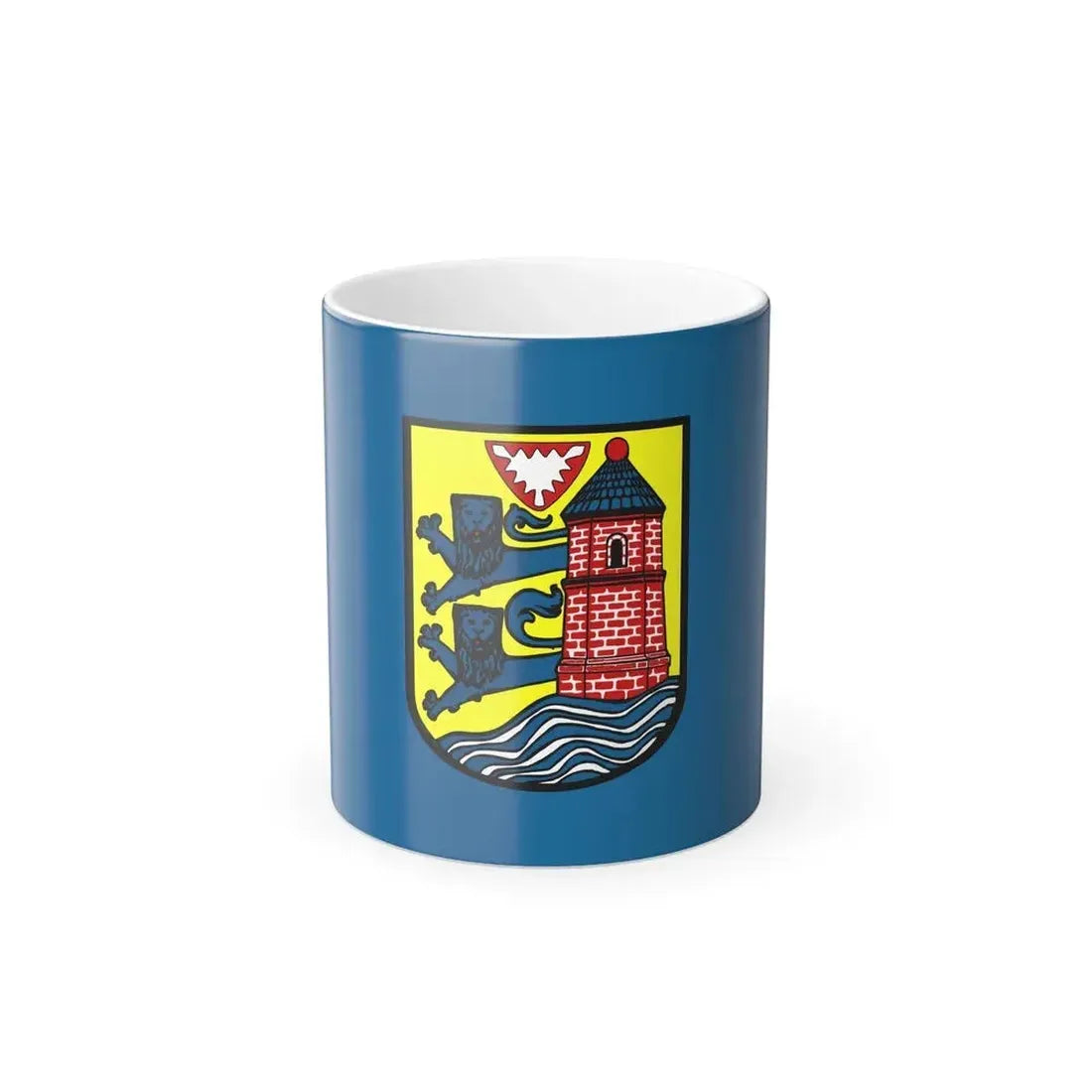 Flag of Flensburg Germany - Color Changing Coffee Mug 11oz - Go Mug Yourself