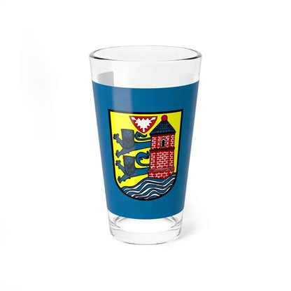 Flag of Flensburg Germany - Pint Glass 16oz 16oz - Go Mug Yourself